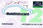 Unsere Mobilitätscard Unsere Mobilitätscard